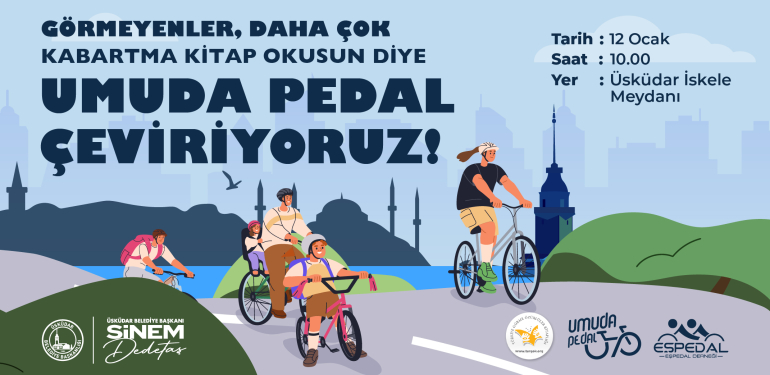 Üsküdar Belediyesi’nden Görme Engelliler İçin Anlamlı Proje: “Umuda Pedal”