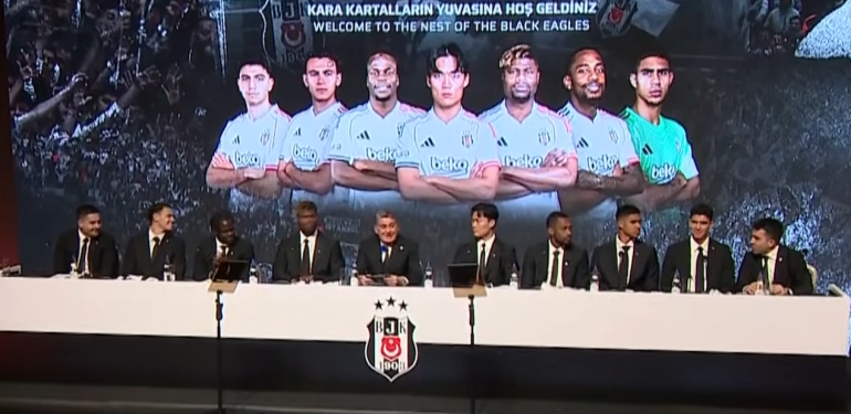 Beşiktaş’tan gövde gösterisi! İmzalar atıldı
